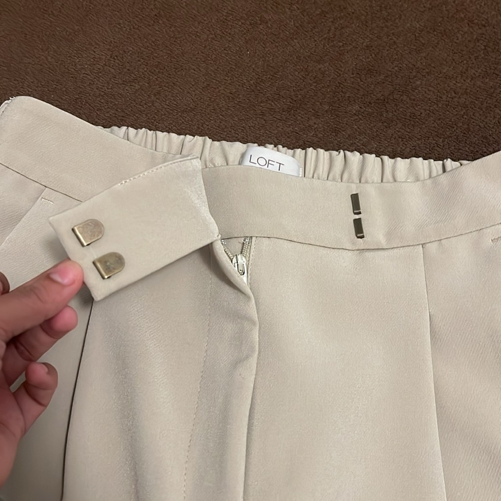 High Rise Straight Work Pants - Picture 3 of 7